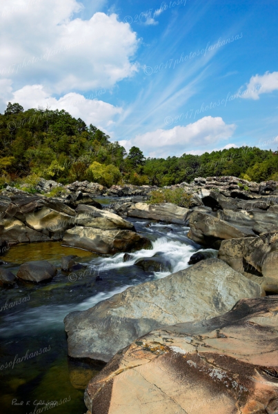 06 Rapids On The Cossatot River - Professional Arkansas Ouachita Gallery No 1 photography by Paul Caldwell