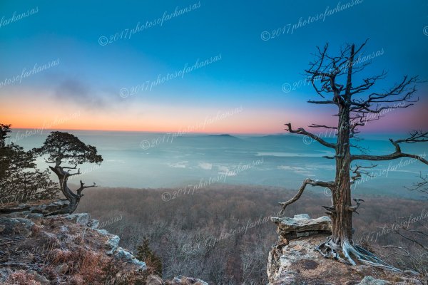 03 Early Morning Light On Mt Magaznine - Professional Arkansas Ouachita Gallery No 2 photography by Paul Caldwell