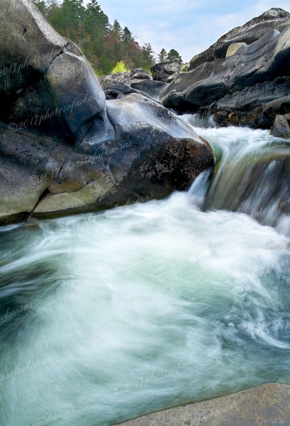 10 Down In The Machine At Cossatot Falls - Professional Arkansas Ouachita Gallery No 2 photography by Paul Caldwell