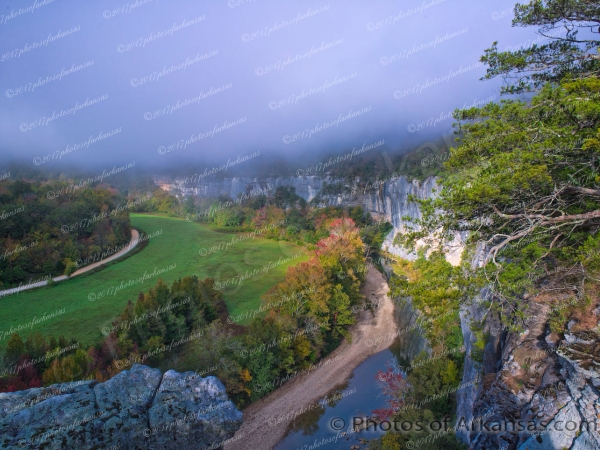 10 Early Morning View From The Top Of Roark Bluff - Professional Arkansas Ozark Gallery No 1 photography by Paul Caldwell