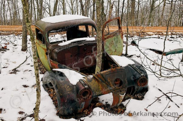 01 The End Of The Road Near Icedo Gap - Professional Arkansas Ozark Gallery No 2 photography by Paul Caldwell