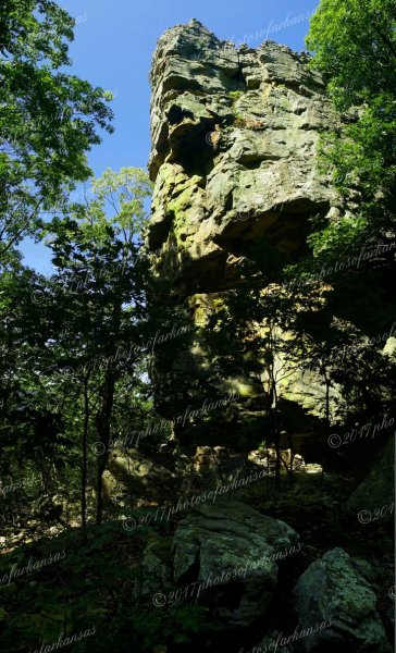 02 A View From The Bottom Of Stack Rock - Professional Arkansas Ozark Gallery No 3 photography by Paul Caldwell