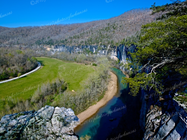 06 A View From The Top Of Roark Bluff - Professional Arkansas Ozark Gallery No 3 photography by Paul Caldwell