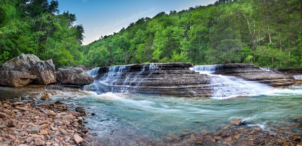 22 Late Springtime At 6 Finger Falls On Falling Water Creek - Professional Featured Arkansas Photos photography by Paul Caldwell