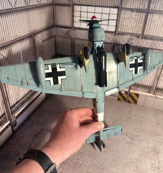 No6 Stuka In Hanger - Professional Hobby Releated photography by Paul Caldwell