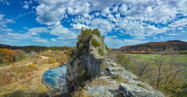 09 Fall View Of The Narrows On The Middle Buffalo River - Professional New Photography 2023 photography by Paul Caldwell