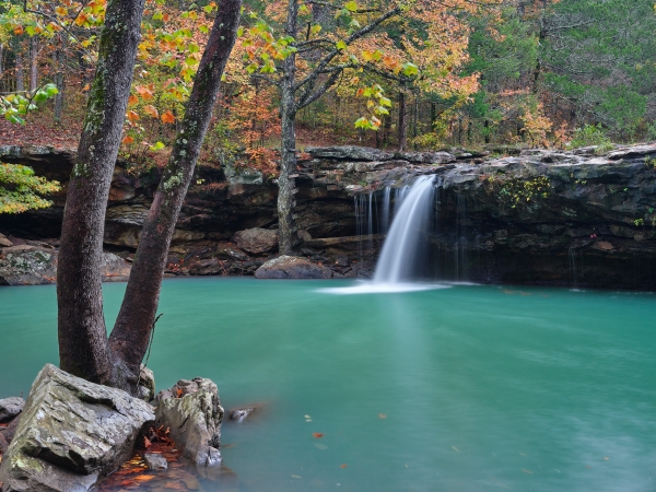 No4 Fall Evening At Falling Water Falls - Professional Ptca 2020 Images photography by Paul Caldwell