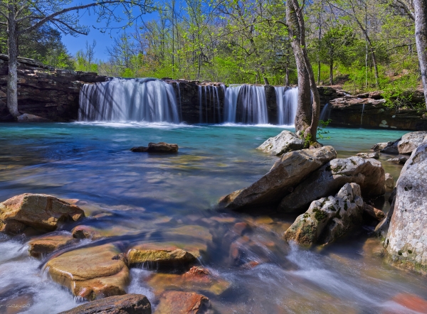 No9 Springtime At Falling Water Falls - Professional Ptca 2020 Images photography by Paul Caldwell