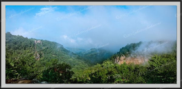 01 Early Morning View From Mather Lodge On Petit Jean Moutain - Professional Panoramas Of Arkansas photography by Paul Caldwell