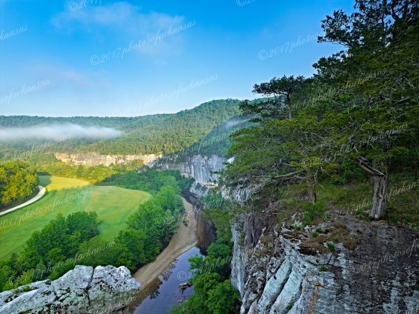 17 Early Spring Morning View Of Roark Bluff - Professional Recent Photography photography by Paul Caldwell