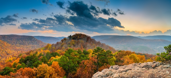 10 Autumn Sunset At Sams Throne - Professional Stone Bank New Hq photography by Paul Caldwell