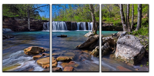 55 Tryptic Example 1 - Professional Stone Bank New Hq photography by Paul Caldwell