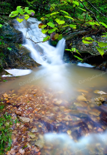 29 Small Cascade Near Hemmed In Hollow On The Buffalo National River - Professional Temporary Gallery photography by Paul Caldwell