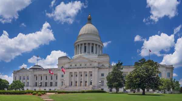 40 Summertime View Of The Arkansas State Capitol In Little Rock Arkansas - Professional Views Of Little Rock photography by Paul Caldwell